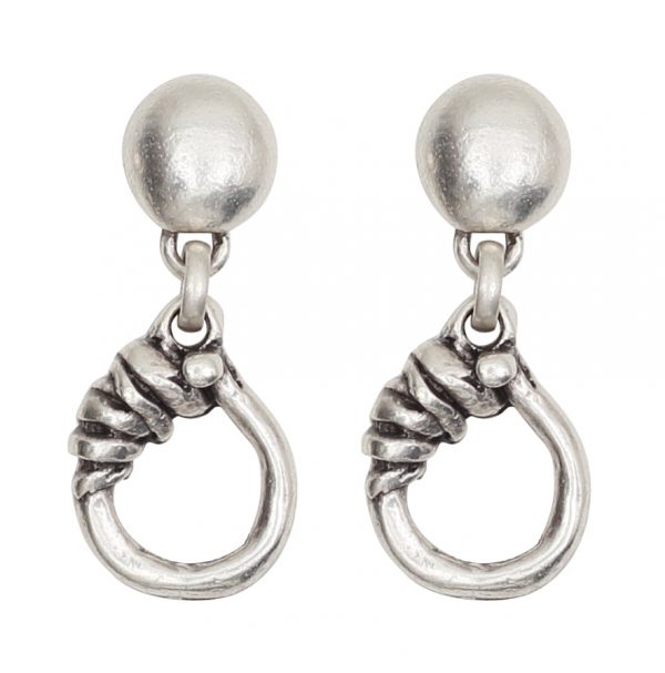 Hand Made Pewter Earrings - SKU# NE-1524