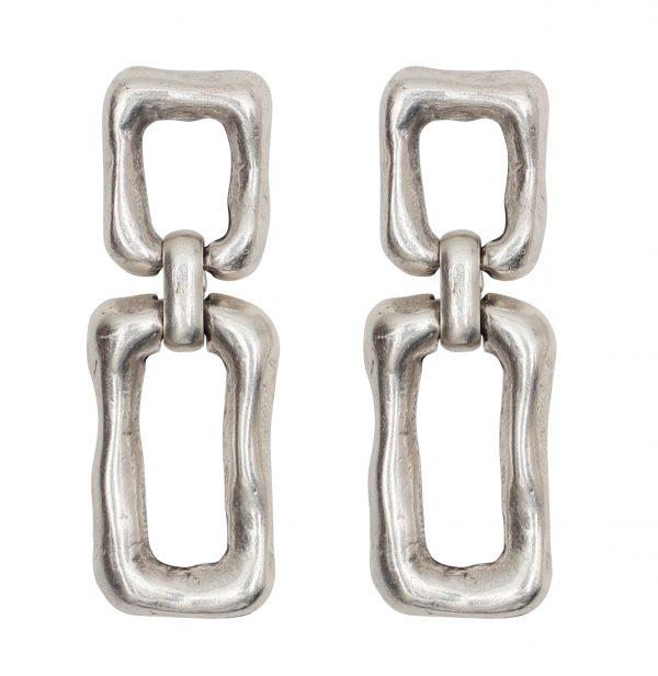 Hand Made Pewter Earrings-SKU# NE-1501