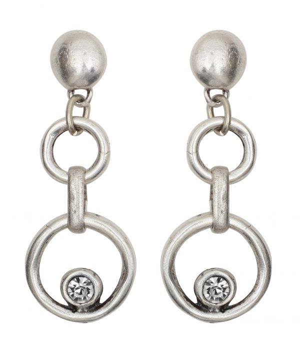 Hand Made Pewter Earrings-SKU# NE-1506