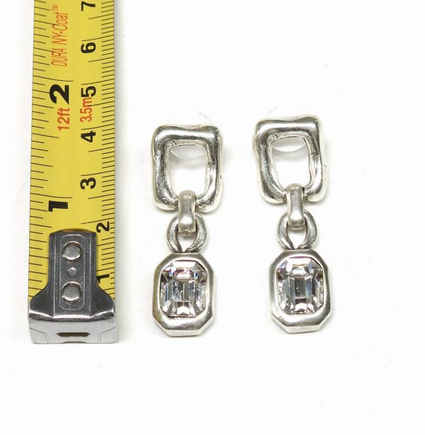 Hand Made Pewter Earrings - SKU# NE-1508 - Image 2