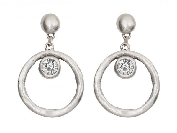 Hand Made Pewter Earrings-SKU# NE-1518