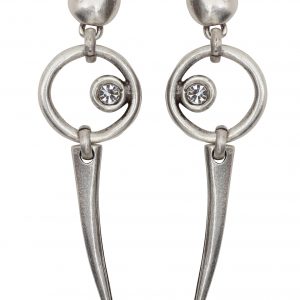Hand Made Pewter Earrings-SKU# NE-1520