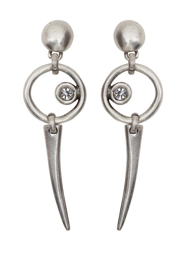 Hand Made Pewter Earrings-SKU# NE-1520