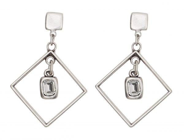 Hand Made Pewter Earrings-SKU# NE-1528