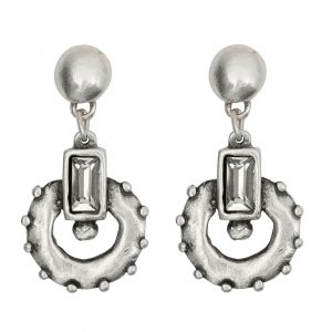 Hand Made Pewter Earrings-SKU# NE-1531