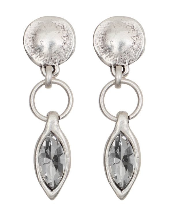 Hand Made Pewter Earrings-SKU# NE-1532