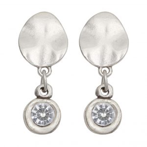 Hand Made Pewter Earrings-SKU# NE-1536