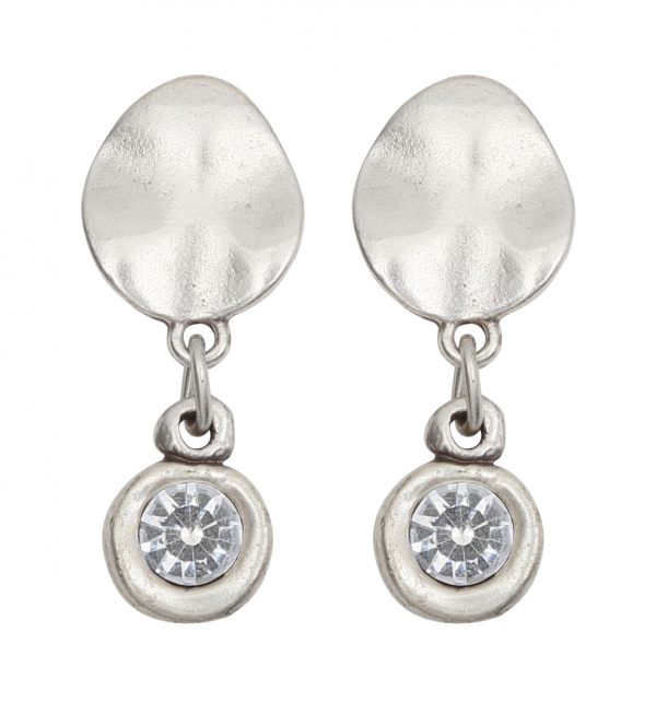 Hand Made Pewter Earrings-SKU# NE-1536