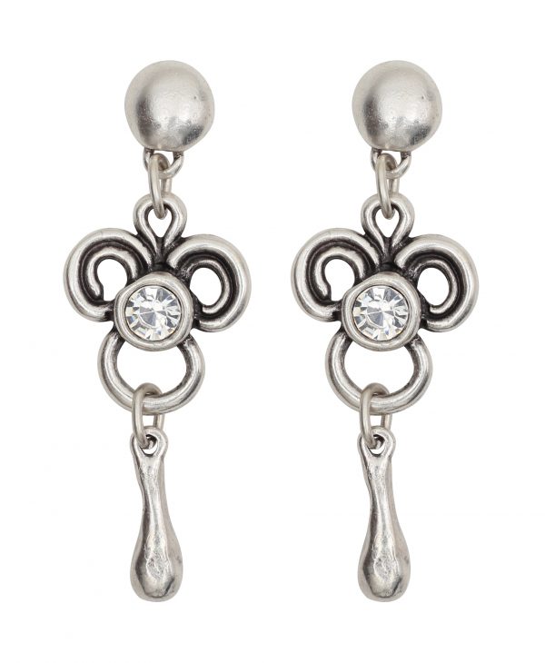 Hand Made Pewter Earrings-SKU# NE-1547