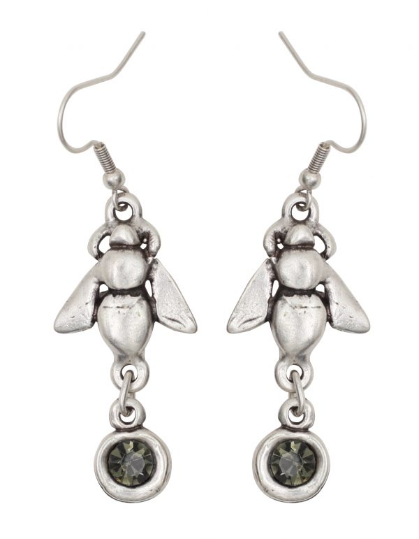 Hand Made Pewter Earrings-SKU# NE-1554