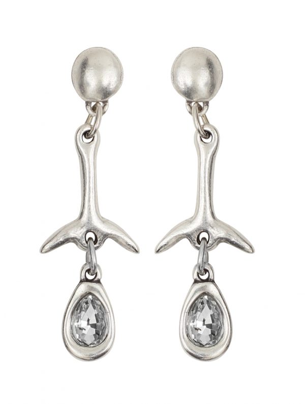 Hand Made Pewter Earrings - SKU# NE-1562