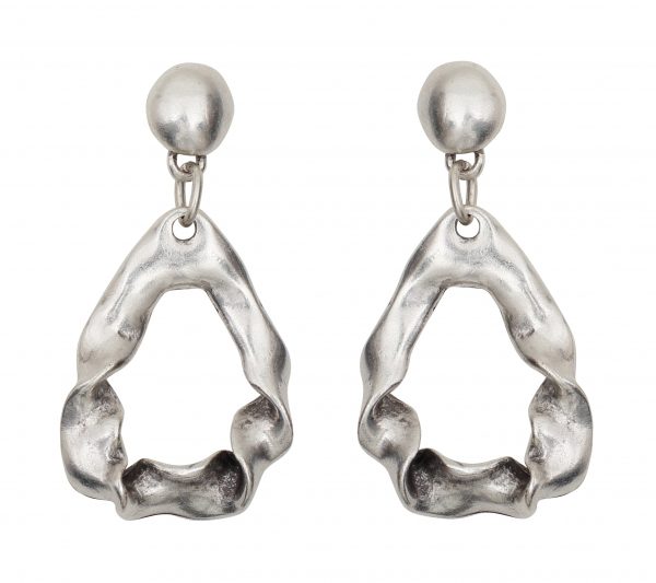 Hand Made Pewter Earrings - SKU# NE-1563