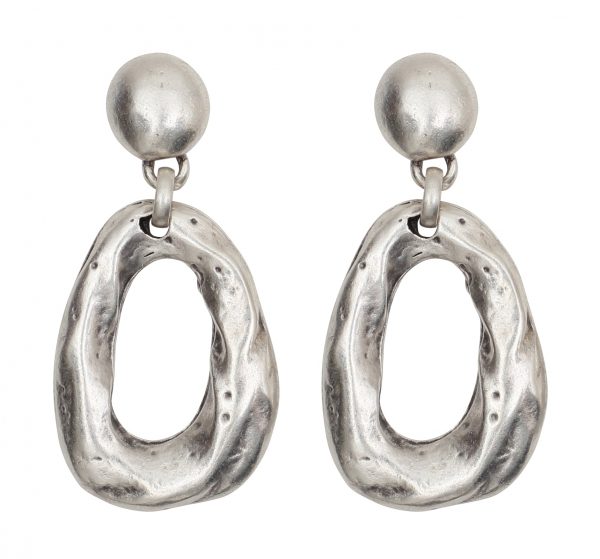 Hand Made Pewter Earrings - SKU# NE-1567