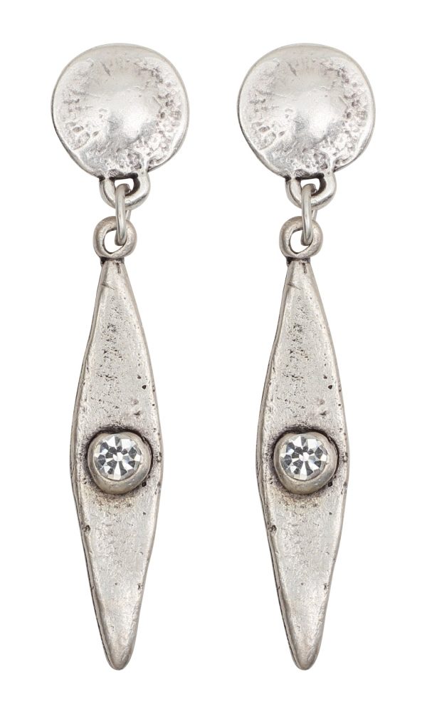 Hand Made Pewter Earrings - SKU# NE-1571