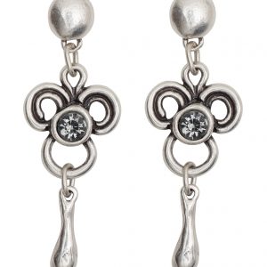 Hand Made Pewter Earrings-SKU# NE-1594