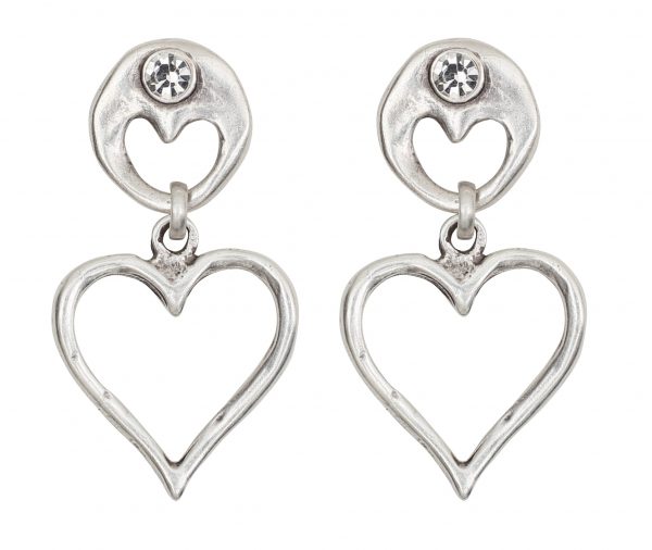 Hand Made Pewter Earrings - SKU# NE-1595