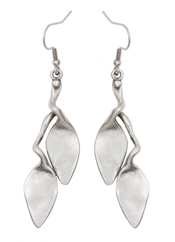 Hand Made Pewter Earrings-SKU# NE-1615