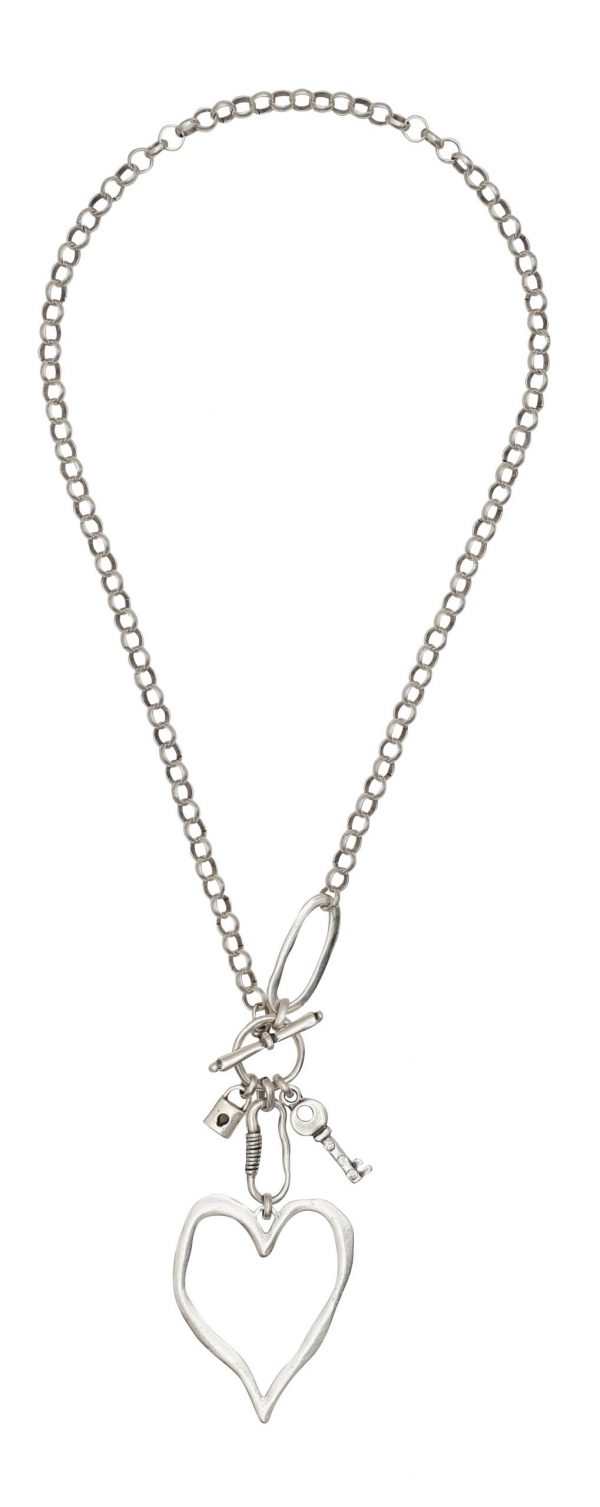 Hand Made Pewter Necklace - SKU# NN-3553
