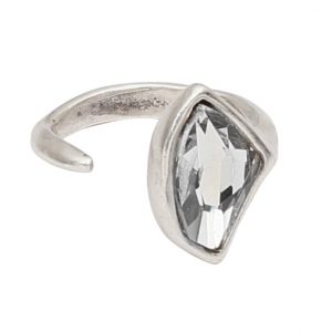 Hand Made Pewter Ring plated in 925 Silver - SKU# NR-6092