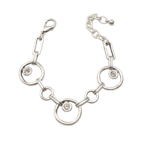 Hand Made Pewter Bracelet - SKU# NB-2504 - Image 5