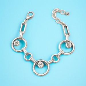 Hand Made Pewter Bracelet - SKU# NB-2504