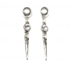 Hand Made Pewter Earrings-SKU# NE-1503
