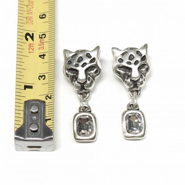 Hand Made Pewter Earrings - SKU# NE-1514 W - Image 2
