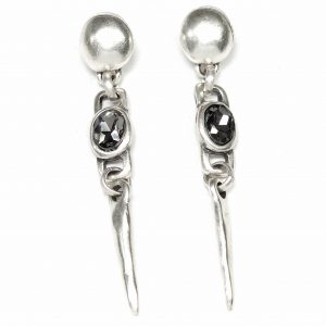 Hand Made Pewter Earrings-SKU# NE-1515