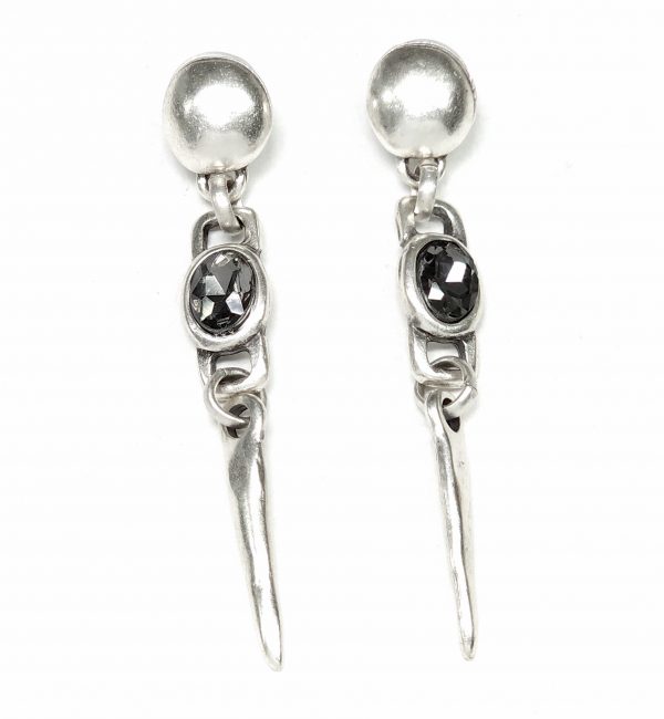 Hand Made Pewter Earrings-SKU# NE-1515
