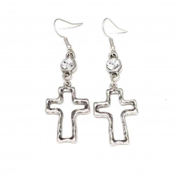 Hand Made Pewter Earrings-SKU# NE-1519