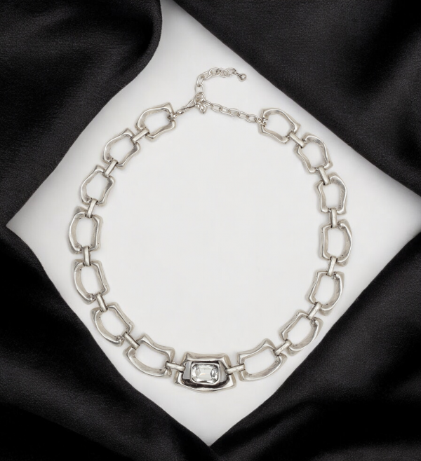 Hand Made Pewter Necklace - SKU# NN-3508 - Image 3