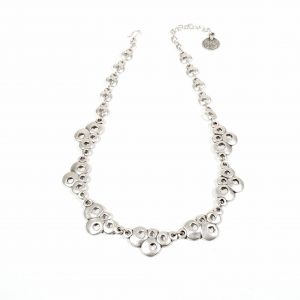 Hand Made Pewter Necklace Plated in 925 Silver - SKU# ALL-1181