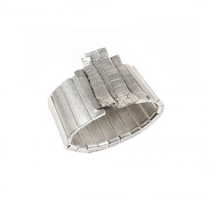 Hand Made Pewter Bracelet Plated in 925 Silver - SKU# ALL-2023