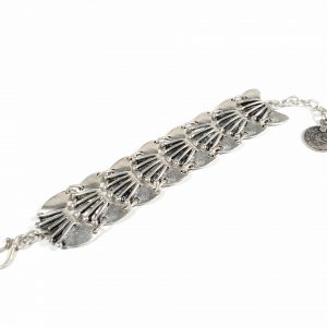 Hand Made Pewter Bracelet Plated in 925 Silver - SKU# ALL-2183
