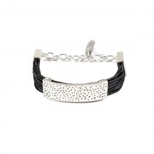 Hand Made Pewter Bracelet Plated in 925 Silver - SKU# ALL-2360