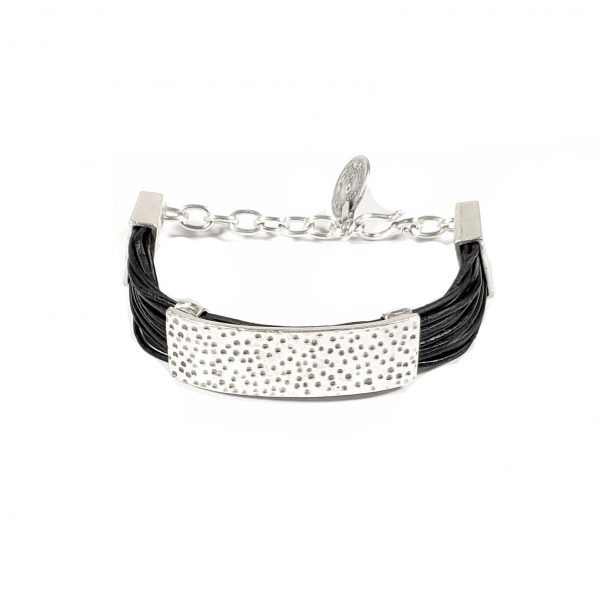 Hand Made Pewter Bracelet Plated in 925 Silver - SKU# ALL-2360