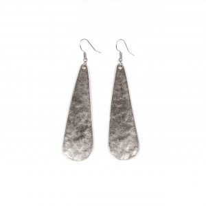 Hand Made Pewter Earrings Plated in 925 Silver - SKU# ALL-3044