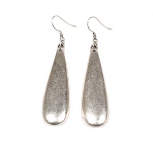 Hand Made Pewter Earrings Plated in 925 Silver - SKU# ALL-3473