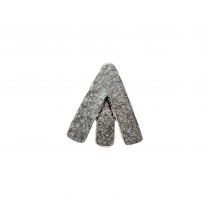Hand Made Pewter Adjustable Ring Plated in 925 Silver - SKU# ALL-4056