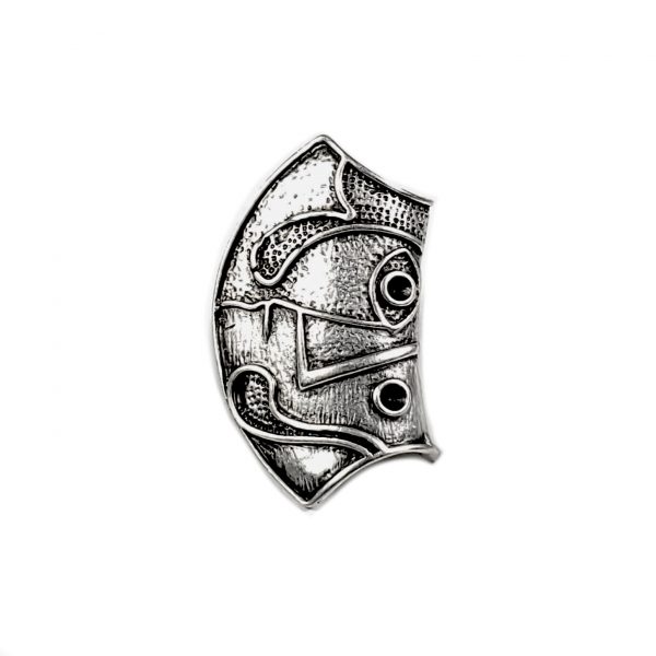 Hand Made Pewter Adjustable Ring Plated in 925 Silver - SKU# ALL-4124