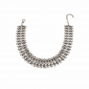 Hand Made Pewter Necklace Plated in 925 Silver - SKU# ZNT-213