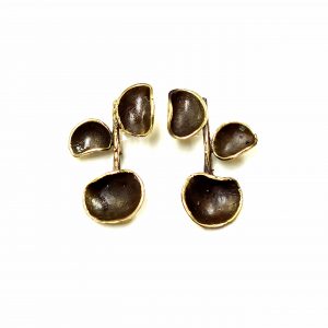 Hand Made Brass Earrings - SKU# BRN-4028