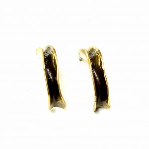 Hand Made Brass Earrings - SKU# BRN-4044