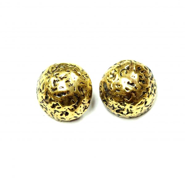 Hand Made Brass Earrings - SKU# BRN-4048