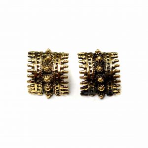Hand Made Brass Earrings - SKU# BRN-4062