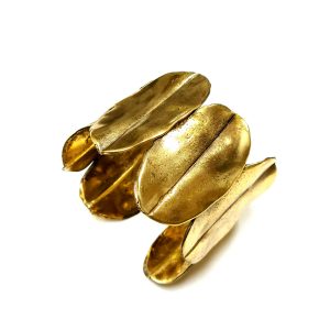 Hand Made Brass Bracelet Plated in Vintage Bronze - SKU# BRN-2033