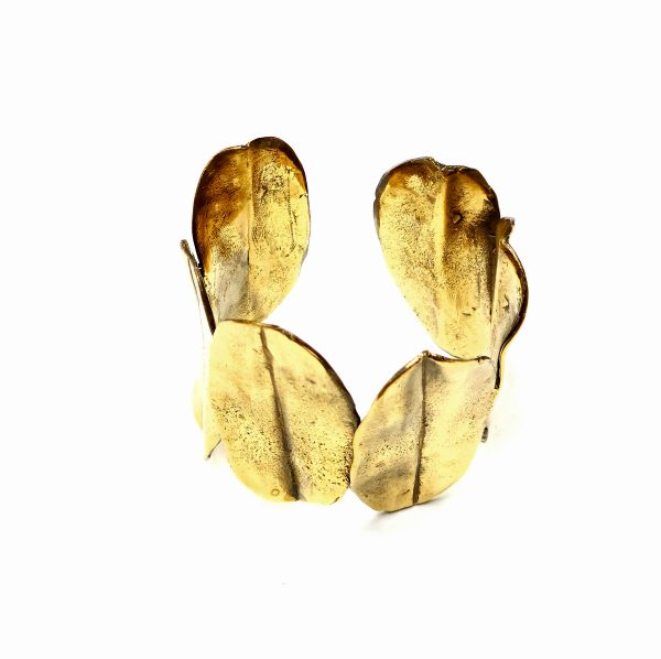 Hand Made Brass Bracelet Plated in Vintage Bronze - SKU# BRN-2033 - Image 3