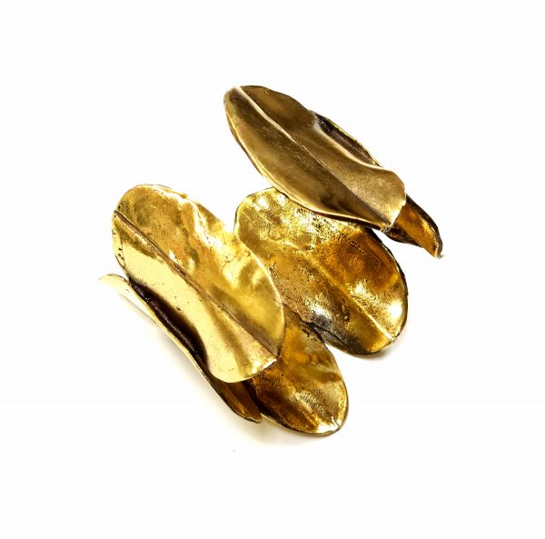 Hand Made Brass Bracelet Plated in Vintage Bronze - SKU# BRN-2033 - Image 4