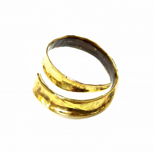 Hand Made Brass Bracelet Plated in Vintage Bronze - SKU# BRN-2035 - Image 4
