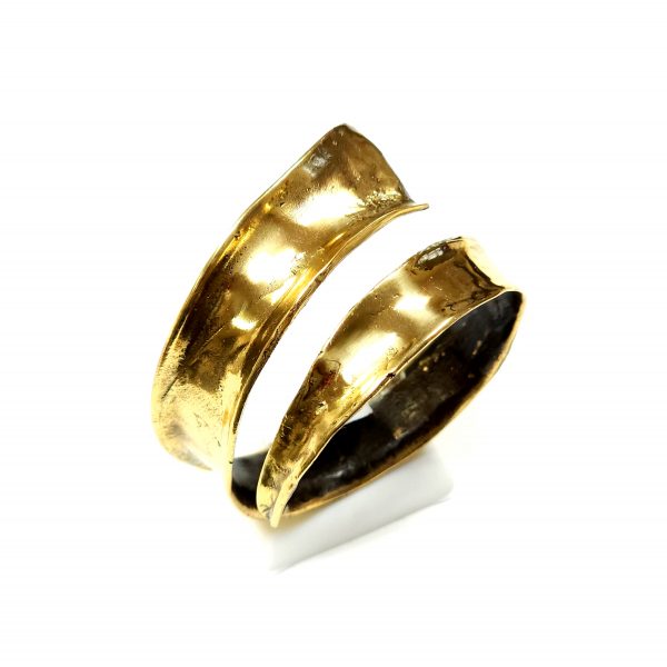 Hand Made Brass Bracelet Plated in Vintage Bronze - SKU# BRN-2035